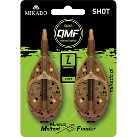 Mikado Krmítko Method Feeder Shot Q.m.f. System L 20g 2 Ks