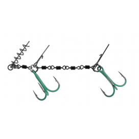 Mikado Stinger Z Otoček Jaws Double Evo Stinger Fluo 25kg Vel. 1/0 1 Ks