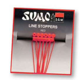 Dam Zarážky Sumo Line Stopper Red 0,4x4mm 6ks
