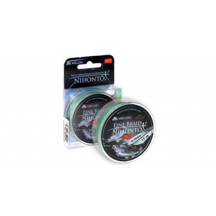 Mikado Pletená Šňůra Nihonto Fine Braid 15m Zelená