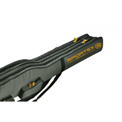 SPORTEX Pouzdro dvoukomorové 2024 pro 2-4 pruty V délka 165cm