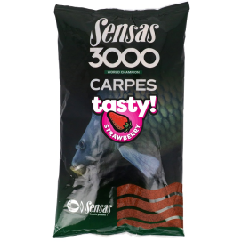 Sensas Krmení 3000 Carp Tasty Strawberry 1kg