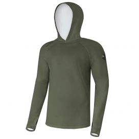 Giants fishing Funkční tričko s dlouhým rukávem UV50+Hoodie Dark Green|vel.XL Giants fishing Funkční tričko s dlouhým rukávem UV50+Hoodie Dark Green|vel.XL