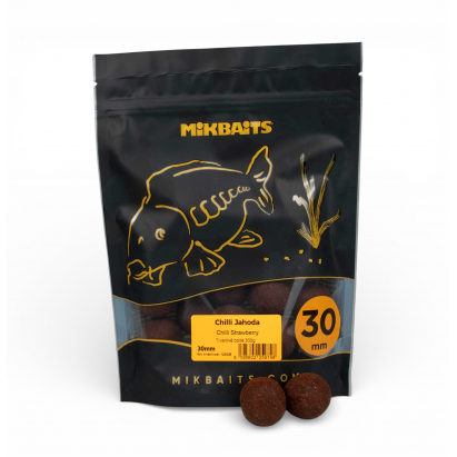 Chilli Chips boilie 300g - Chilli Jahoda 30mm
