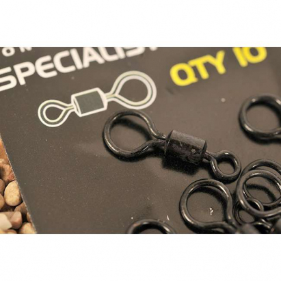 Obratlíky s velkým okem BIG EYE 8 Specialist Swivel Korda Obratlíky s velkým okem BIG EYE 8 Specialist Swivel Korda