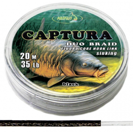Katran Ztužená Návazcová Šňůrka Duo Braided Hook Links CAPTURA 30 lb 20 m Katran Ztužená Návazcová Šňůrka Duo Braided Hook Links CAPTURA 30 lb 20 m