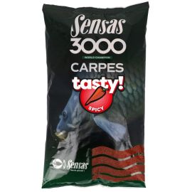 Sensas Krmení 3000 Carp Tasty Spicy 1kg
