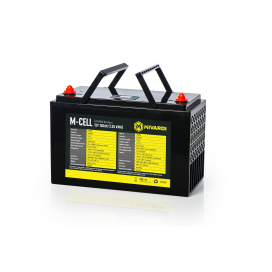 M-CELL LiFePO4 12V 100Ah + 20A nabíječka M-CELL LiFePO4 12V 100Ah + 20A nabíječka