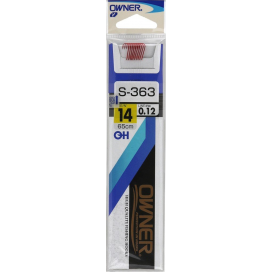 návazec Owner S-363,háček č.18,vlasec 0.09mm(10ks)