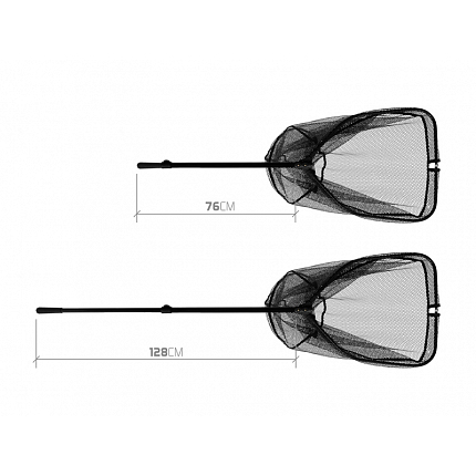 Delphin Podběrák Skládací Halfer