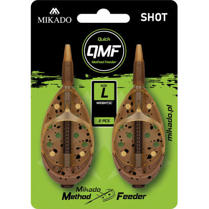 Mikado Krmítko Method Feeder Shot Q.m.f. System L 40g 2 Ks Mikado Krmítko Method Feeder Shot Q.m.f. System L 40g 2 Ks