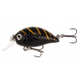 Mikado Wobler Shimmy 34mm/3.0g/black Tiger Plovoucí 1 Ks