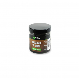 Nikl Black halibut pelety v dipu Devill Krill 15+20mm, 250ml