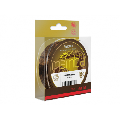 Delphin MAMBA Feeder / Bronz 0,18mm 2,9kg 300m Delphin MAMBA Feeder / Bronz 0,18mm 2,9kg 300m