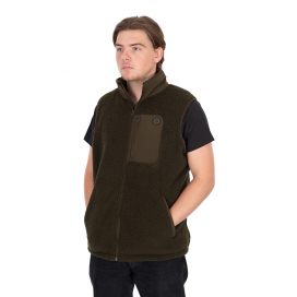 Fox Vesta Olive Sherpa Hybrid Gilet
