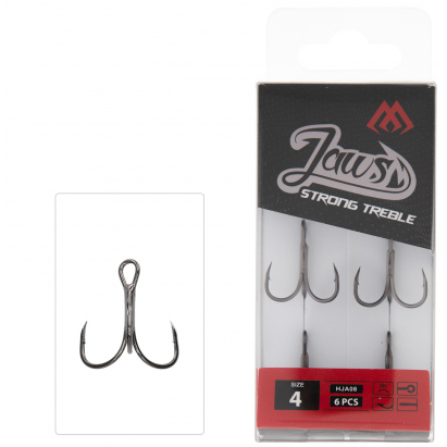 Mikado Trojháčky Jaws Strong Trojitý Vel. 1 6 Ks Mikado Trojháčky Jaws Strong Trojitý Vel. 1 6 Ks