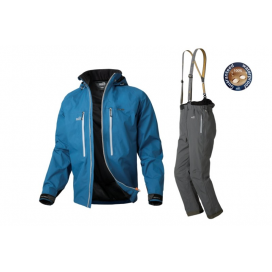 Geoff Anderson bunda DOZER Light modrá+kalhoty URUS LIGHT černé set Velikost: L