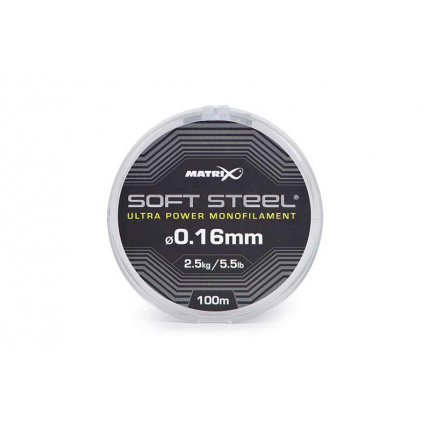 Matrix Vlasec Soft Steel Ultra Power Monofilament 100 m