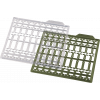 Kryston bižuterie - Prodlužovací zarážky zelené, čiré 126ks