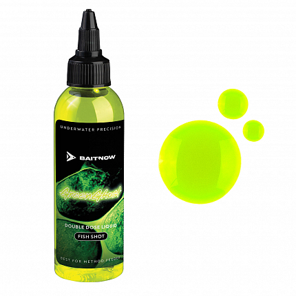BaitNow Liquid Method Feeder Double Dose Green Ghost 100ml