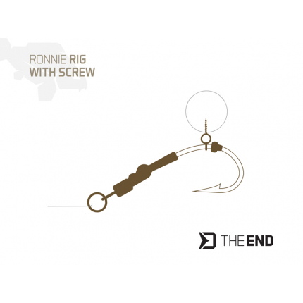 Delphin TheEND Ronnie Rig s Vrtáčkem 4 ks