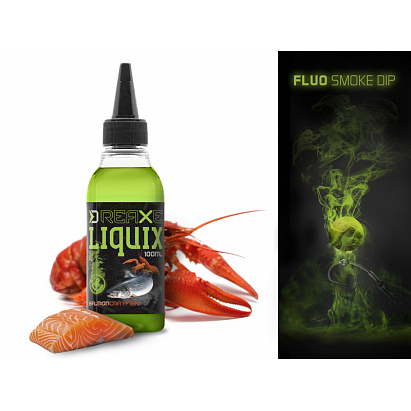 Delphin Fluo Dip D SNAX LiquiX Losos-Rak 100 ml