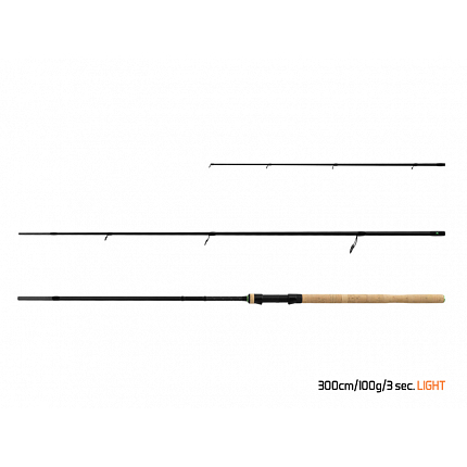 Delphin Prut Reaxe Feeder Light 3 m 100 g 3 díl