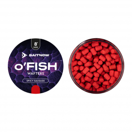 BaitNow Wafters Method Feeder O'fish Spicy Sausage Vel. 8 24g Balení 1 Ks