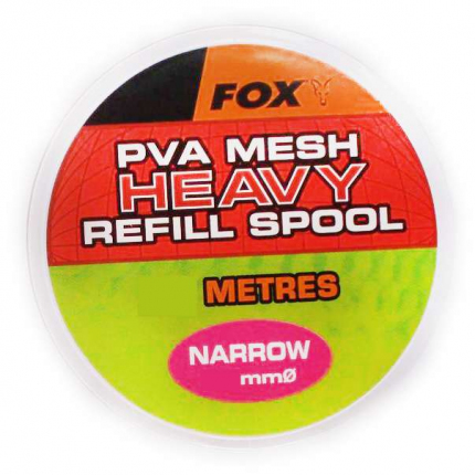 Fox PVA náhradní punčocha hrubá Heavy Mesh Spool Narrow 25mm 10m