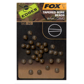 Fox Korálky Camo Tapered Bore Beads 4mm