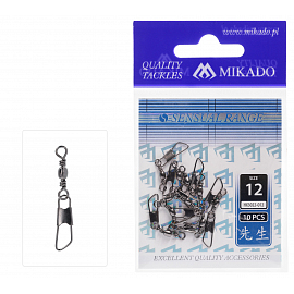 Mikado Obratlík Barrel S Karabinou Typu Interlock Ss Vel. 16 Bn 10 Ks