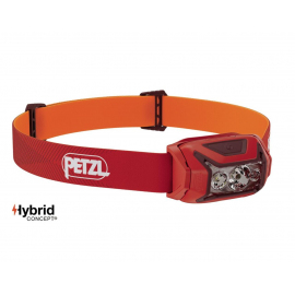 Petzl čelovky - Actik červená 2025