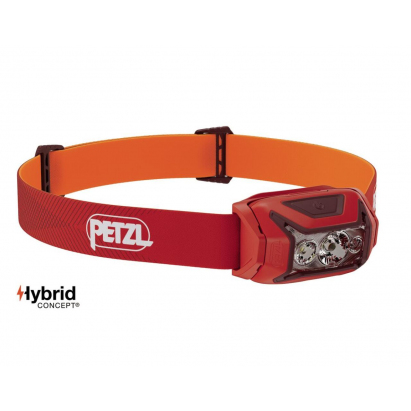 Petzl čelovky - Actik červená 2025