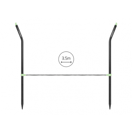 Delphin Distanční Tyče RangeX Bend 3,5 m