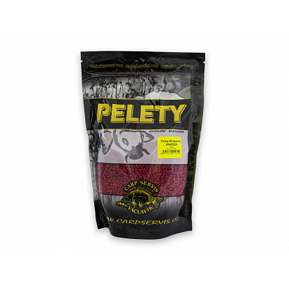 Pelety RS Method - 700 g/Jahoda/červená