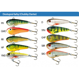 Salmo rybářské woblery chubby Darter CD3 barva D