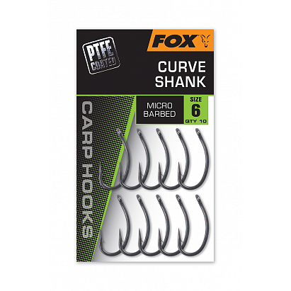 Fox Háčky Curve Shank 10 ks