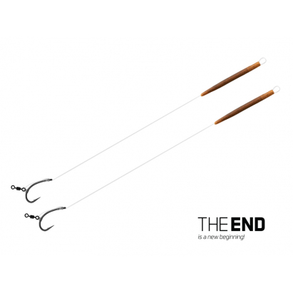 Návazec Delphin THE END D-Rig / 2ks 20 cm / 17lbs / #6 Návazec Delphin THE END D-Rig / 2ks 20 cm / 17lbs / #6