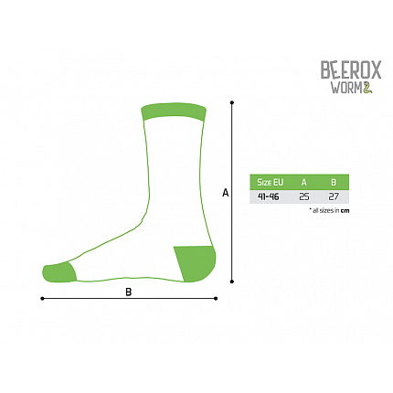 Delphin Ponožky V Plechovce BEEROX WORM 2-Pack