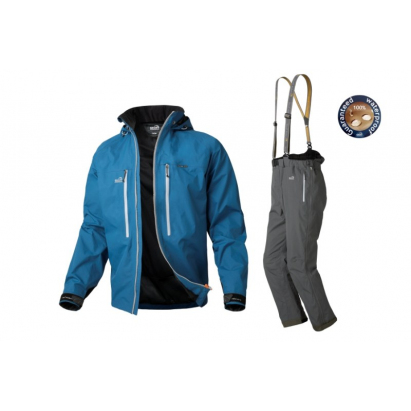 Geoff Anderson bunda DOZER Light modrá+kalhoty URUS LIGHT černé set Velikost: M Geoff Anderson bunda DOZER Light modrá+kalhoty URUS LIGHT černé set Velikost: M