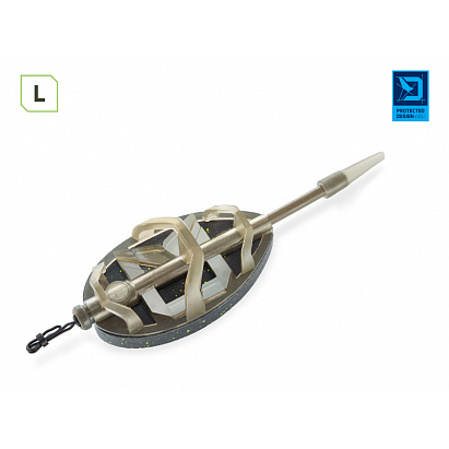 Krmítko Delphin Method QUIX Reaxe L - 70g