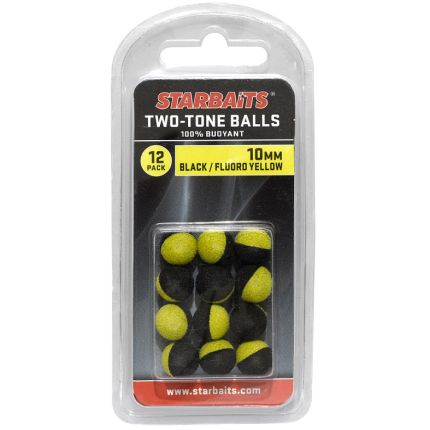 Starbaits Nástraha Two Tones Balls 10mm 12ks