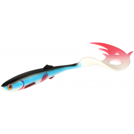 Mikado Nástraha Sicario Pike Tail 8.5cm/bleeding Blue 4 Ks