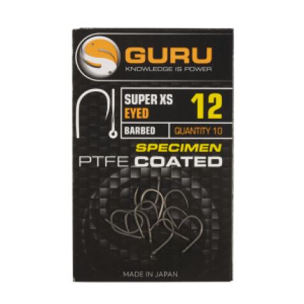 Guru Tackle Háček Super XS (Barbed/Eyed)