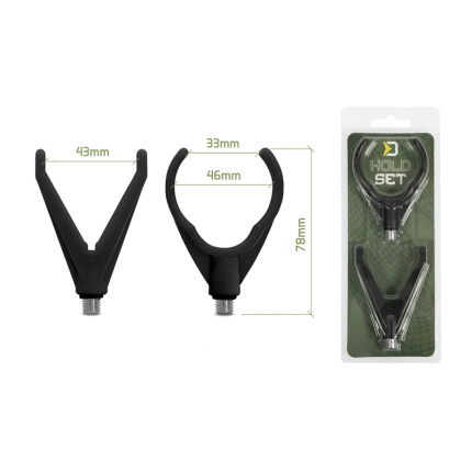 Delphin Sada Rohatinek HoldSET Uni V+U Černá