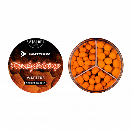 BaitNow Wafters Method Feeder Freaky Shrimp Vel. 6/8/10 24g Balení 1 Ks