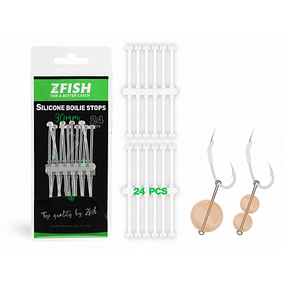 Zfish Silikonový Vlas Na Nástrahy 30 mm 24 ks