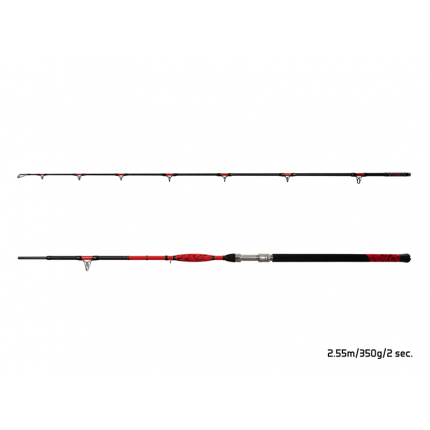 Delphin Prut Danger Catfish 2,55 m 350 g 2 díl