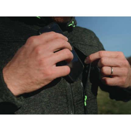 Delphin Outdoorová Mikina S Kapucí Ixtera Camotic