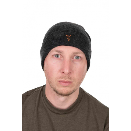Fox Čepice Collection Beanie Black Orange